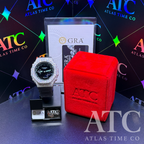VVS1 Moissanite G-Shock GA2100K-1A Watch - GRA CERTIFIED