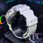 VVS1 Moissanite G-Shock GA-110AS-5A Watch - GRA CERTIFIED