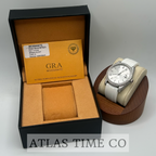 VVS1 Moissanite Ghost Series Stainless Steel Mechanical Watch - GRA CERTIFIED (Silver/White)