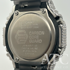 VVS1 Moissanite G-Shock GA2100K-1A Watch - GRA CERTIFIED