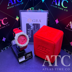 VVS1 Moissanite G-Shock GA-2100-4A Watch - GRA CERTIFIED