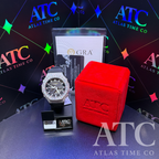 VVS1 Moissanite G-Shock GA-2100-RL Watch - GRA CERTIFIED