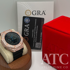 VVS1 Moissanite G-Shock GA-2100VB-1A Watch - GRA CERTIFIED
