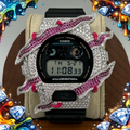 VVS1 Moissanite G-Shock ENAMEL SERIES (PINK) DW6900-1V Watch - GRA CERTIFIED