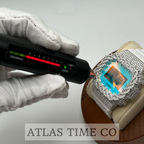 VVS1 Moissanite G-Shock DW-5600TL-7 Watch - GRA CERTIFIED