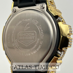 VVS1 Moissanite G-Shock DW6900-1V Watch - GRA CERTIFIED