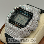 VVS1 Moissanite G-Shock DW-5600UE Watch - GRA CERTIFIED