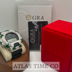 VVS1 Moissanite G-Shock ENAMEL SERIES (MAPLE LEAF) DW6900-1V Watch - GRA CERTIFIED