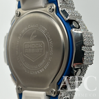 VVS1 Moissanite G-Shock DW-6900HDS-7A1DR Watch - GRA CERTIFIED