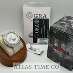 VVS1 Moissanite G-Shock GA-21007A7CR Watch - GRA CERTIFIED