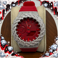VVS1 Moissanite G-Shock GA-2100-4A Watch - GRA CERTIFIED
