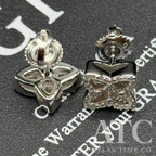Clover VVS1 10mm Moissanite Earrings GRA CERTIFIED - 925 Sterling Silver