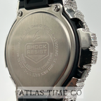 VVS1 Moissanite G-Shock DW6900MS-1 Watch - GRA CERTIFIED