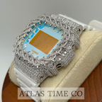 VVS1 Moissanite G-Shock DW-5600TL-7 Watch - GRA CERTIFIED