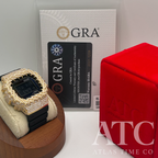 VVS1 Moissanite G-Shock DW-5600RW-1 Watch - GRA CERTIFIED