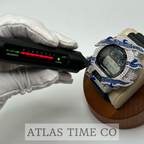 VVS1 Moissanite G-Shock ENAMEL SERIES (BLUE) DW6900-1V Watch - GRA CERTIFIED