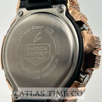 VVS1 Moissanite G-Shock DW6900-1V Watch - GRA CERTIFIED