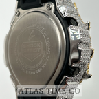 VVS1 Moissanite G-Shock DW6900MS-1 Watch - GRA CERTIFIED - EYE OF HORUS