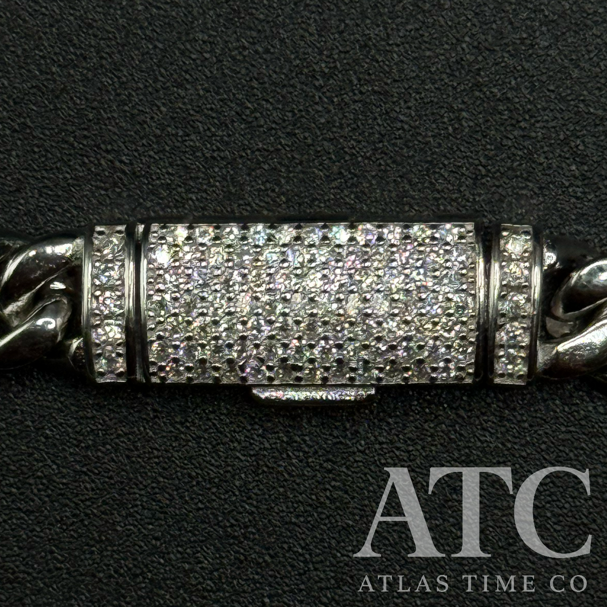 6MM VVS1 Moissanite Cuban Link Bracelet GRA CERTIFIED - 316L Stainless Steel