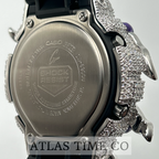 VVS1 Moissanite G-Shock ENAMEL SERIES (PURPLE) DW6900-1V Watch - GRA CERTIFIED