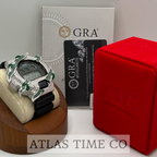 VVS1 Moissanite G-Shock ENAMEL SERIES (GREEN) DW6900-1V Watch - GRA CERTIFIED