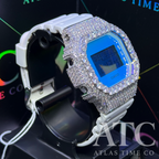 VVS1 Moissanite G-Shock DW-5600TL-7 Watch - GRA CERTIFIED