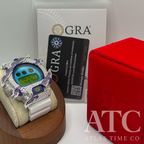 VVS1 Moissanite G-Shock DW6900RCS-7 Watch - GRA CERTIFIED