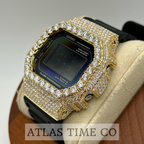 VVS1 Moissanite G-Shock DW-5600RW-1 Watch - GRA CERTIFIED