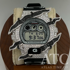 VVS1 Moissanite G-Shock X Joshua Vides DW6900JV-1 Watch - GRA CERTIFIED