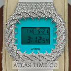 VVS1 Moissanite G-Shock DW-5600TL-7 Watch - GRA CERTIFIED