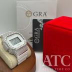 VVS1 Moissanite G-Shock DW-5600WW Watch - GRA CERTIFIED