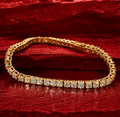 5MM VVS1 Moissanite Tennis Bracelet GRA CERTIFIED - 316L Stainless Steel