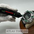 VVS1 Moissanite G-Shock ENAMEL SERIES (GREEN) DW6900-1V Watch - GRA CERTIFIED