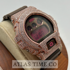 VVS1 Moissanite G-Shock DW6900HH-5 Hardies NYC Special Edition Watch - GRA CERTIFIED
