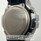 VVS1 Moissanite G-Shock DW6900MS-1 Watch - GRA CERTIFIED