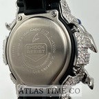 VVS1 Moissanite G-Shock ENAMEL SERIES (BLUE) DW6900-1V Watch - GRA CERTIFIED
