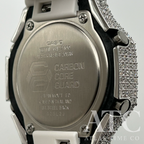 VVS1 Moissanite G-Shock GA-21007A Iced Out Watch - GRA CERTIFIED