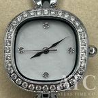 VVS1 Moissanite Ghost Series Quartz Women’s Collection Watch - GRA CERTIFIED (Pink/Silver)