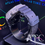 VVS1 Moissanite G-Shock GA2100K-1A Watch - GRA CERTIFIED