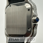VVS1 Moissanite Ghost Series Stainless Steel Mechanical Watch - GRA CERTIFIED (White/Silver)