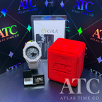 VVS1 Moissanite G-Shock GA-21007A Watch - GRA CERTIFIED