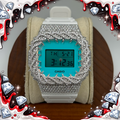VVS1 Moissanite G-Shock DW-5600TL-7 Watch - GRA CERTIFIED