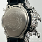 VVS1 Moissanite G-Shock ENAMEL SERIES (BLACK) DW6900-1V Watch - GRA CERTIFIED