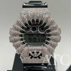 VVS1 Moissanite G-Shock X Joshua Vides DW6900JV-1 Watch - GRA CERTIFIED